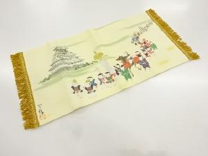 大阪城模様卓布